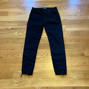 Umgee black Denim frayed Jeans, Size 29